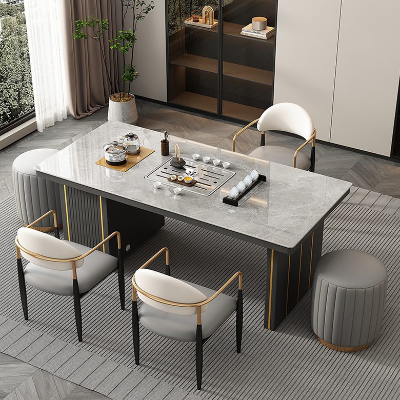 岩板茶几 现代简约 客厅